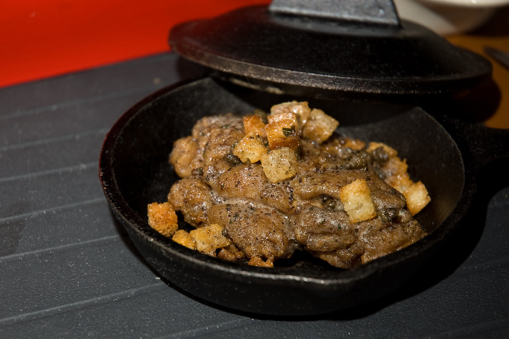 veal brains grenobloise holeman and finch public house Flickr