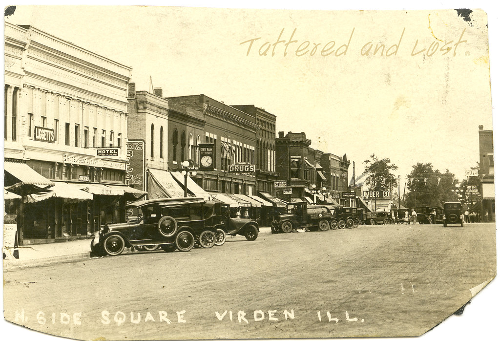 Virden_Illinois_N. Side Square_tatteredandlost You might b… Flickr