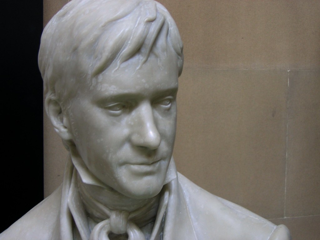 Mr. Darcy (Matthew MacFadyen) in the Sculpture Gallery Ins… Flickr