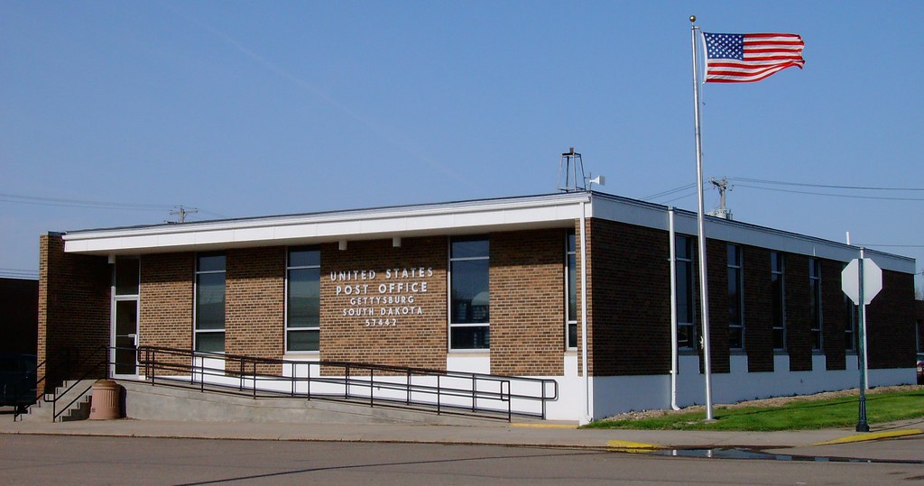 Post Office 57442 (Gettysburg, South Dakota) Gettysburg is… Flickr