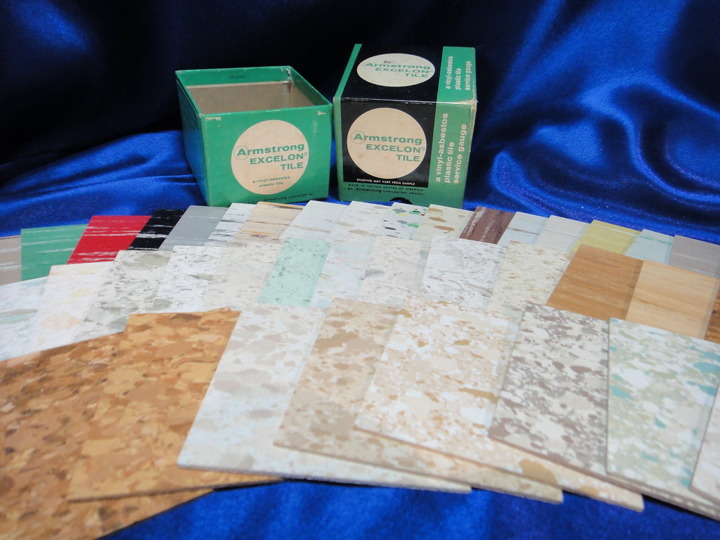 Vintage 1964 Armstrong EXCELON Vinyl Asbestos Floor Tile S… Flickr