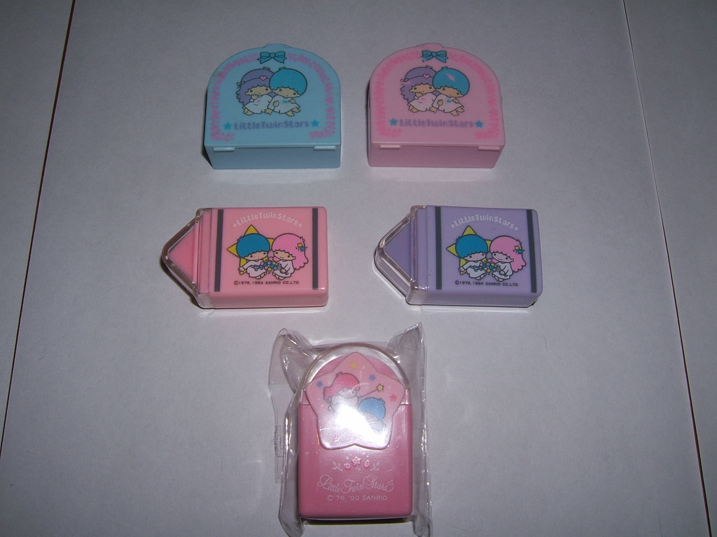 Little Twin Stars cased Erasers! **Cinderella**Princess** Flickr