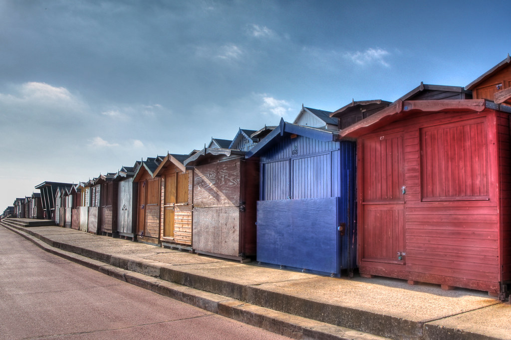 Beach huts Taken at WaltonontheNaze, Essex on 21