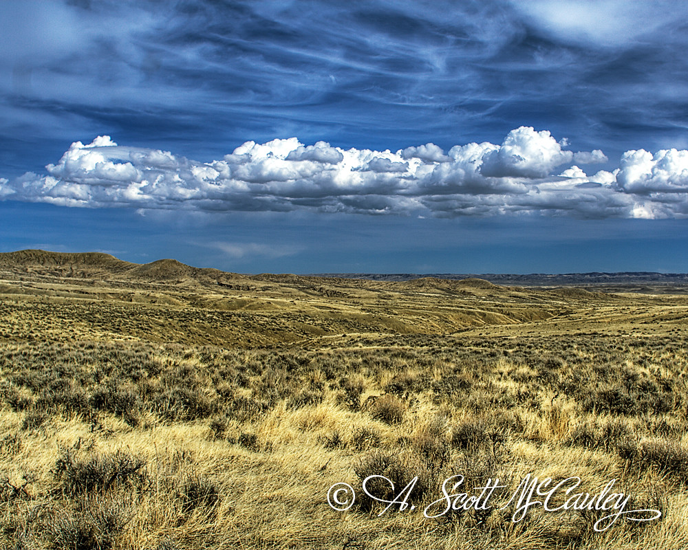 Midwest Wyoming A photo taken just outside of the town Mid… Flickr