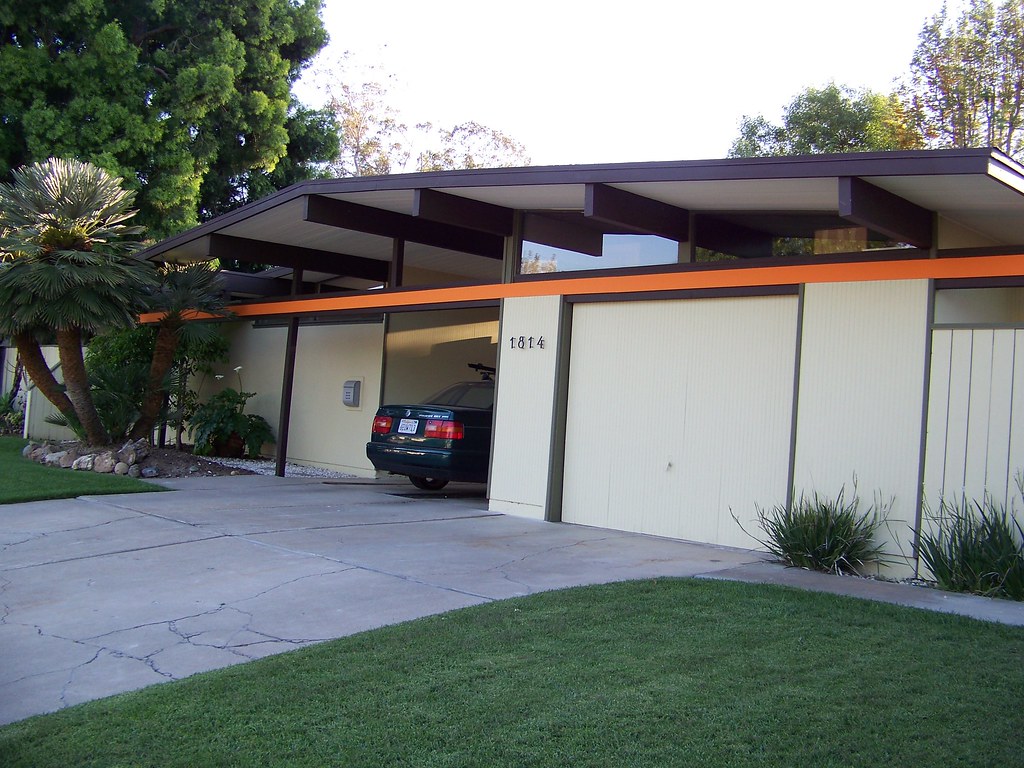 Eichler home Orange, CA Tiki Lisa Flickr