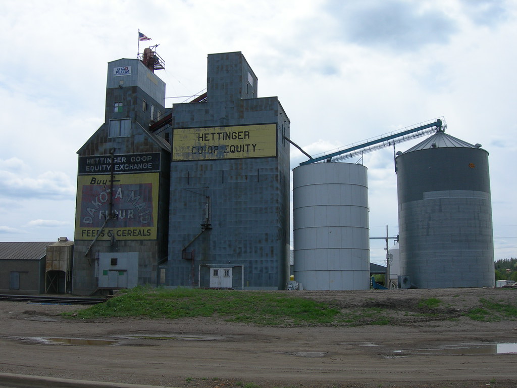 Hettinger Grain Silos Hettinger, North Dakota Flickr