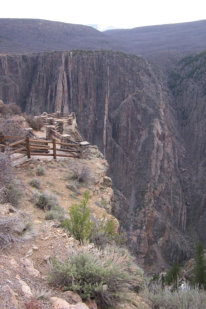 Black Canyon of the Gunnison Overlook Black Canyon of the … Flickr