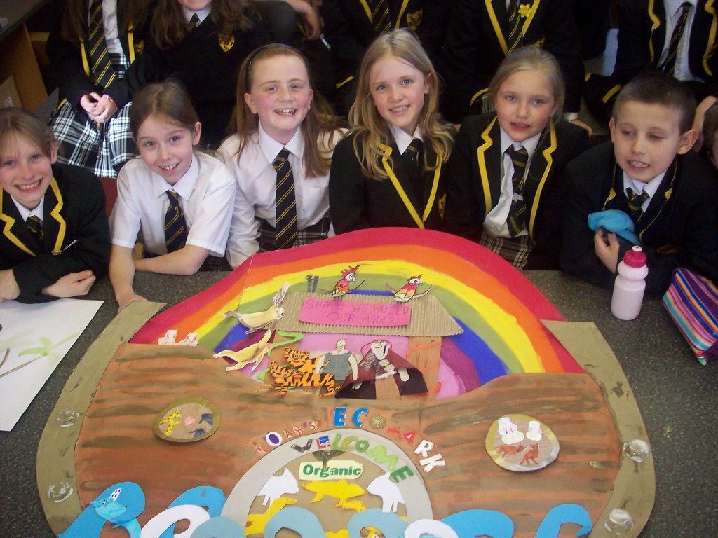 Thetford Grammar School students with their finished ARK Flickr