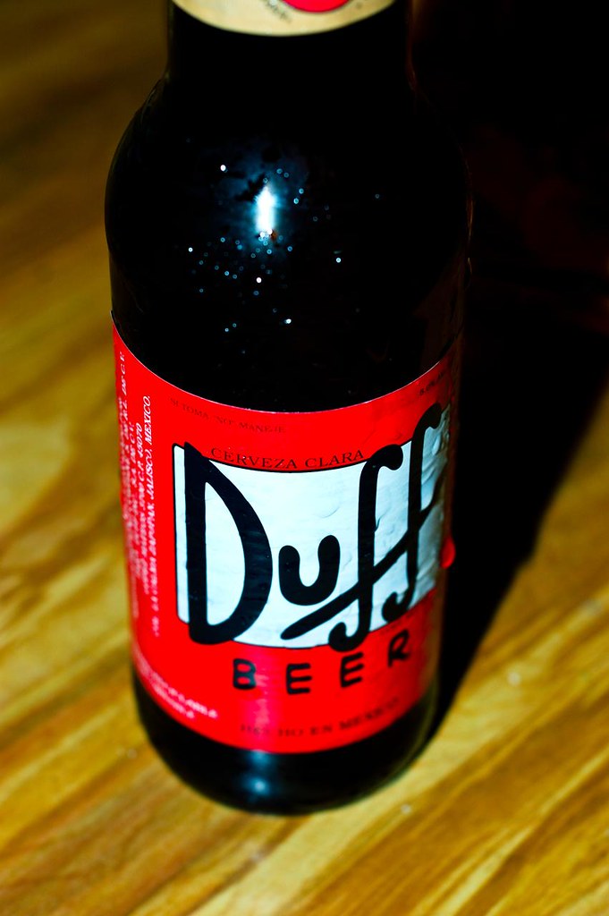 Cerveza Duff Beer Duff Cerveza Duff muy rica sera por es… Flickr