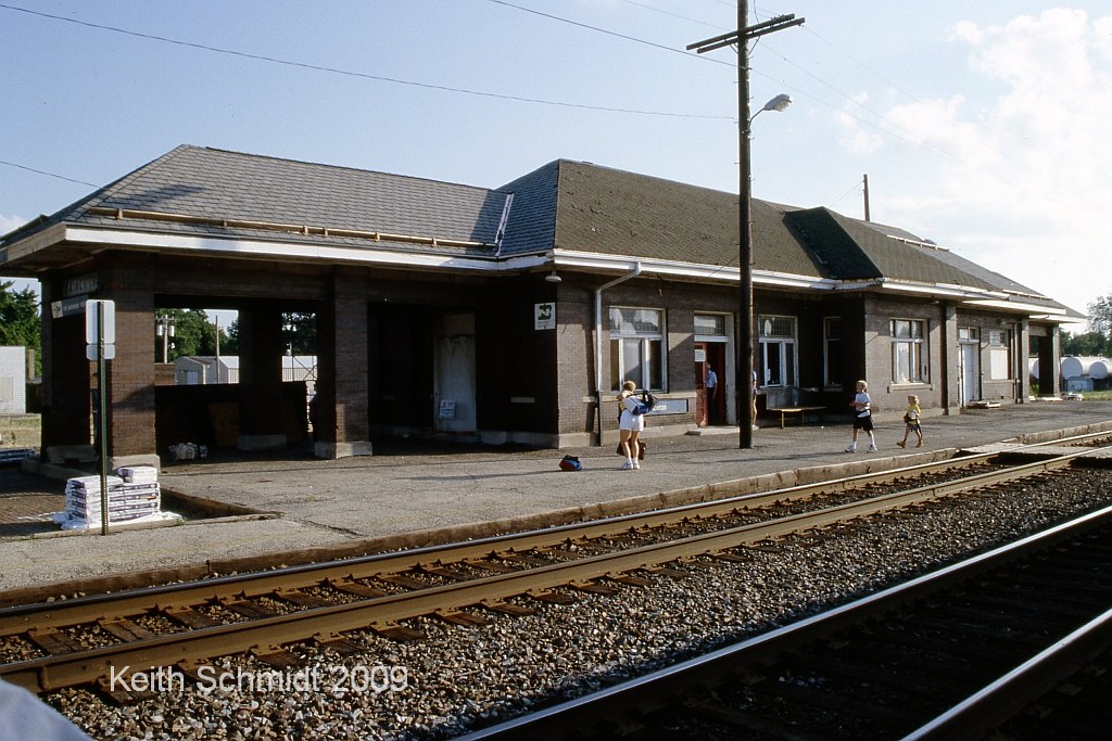 Princeton, IL Amtrak Depot June 1998 Keith Schmidt Flickr