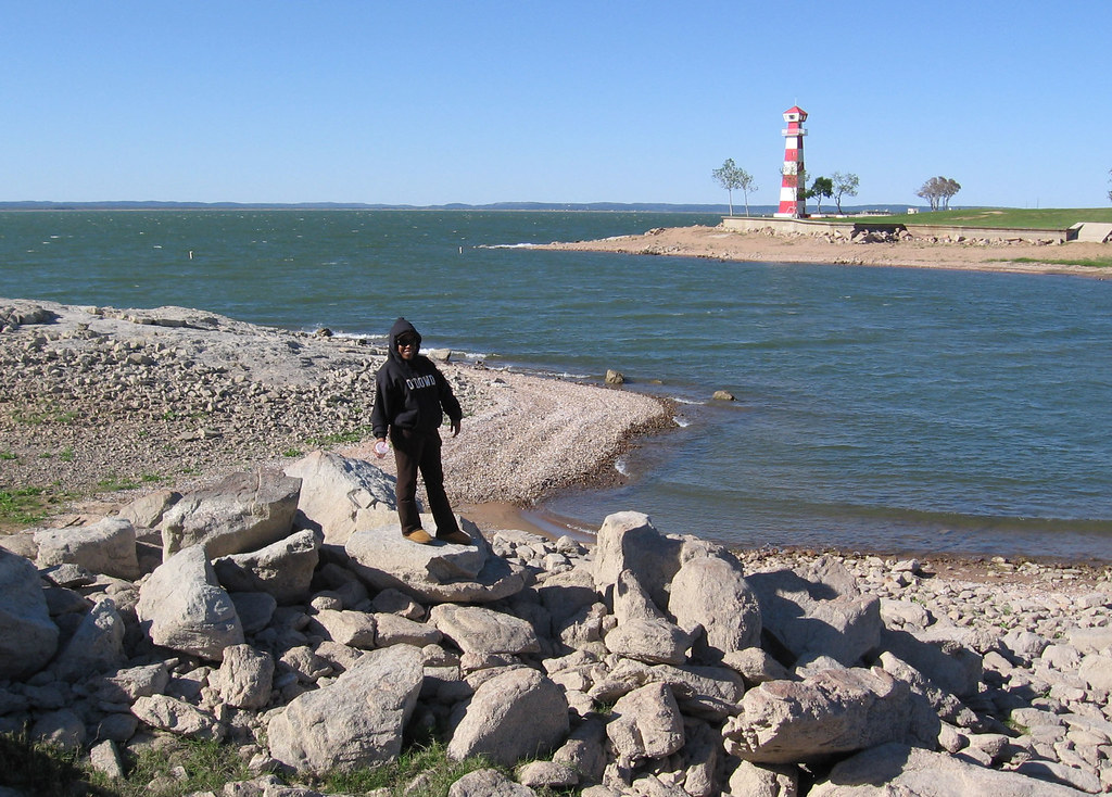 Kim on Lake Buchanan Went to Lake Buchanan for a 'camping … Flickr