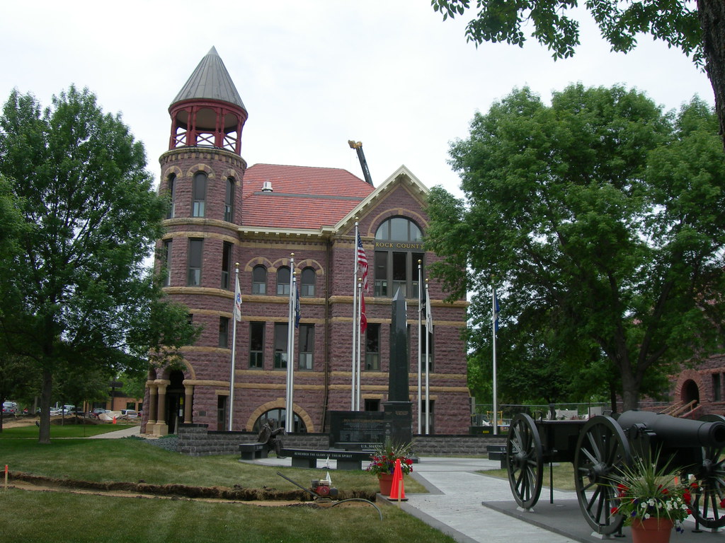 Rock County Courthouse Luverne, Minnesota TD Allen designe… Flickr