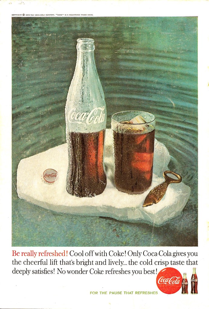 Vintage Coke CocaCola 1960 Dan H. Flickr