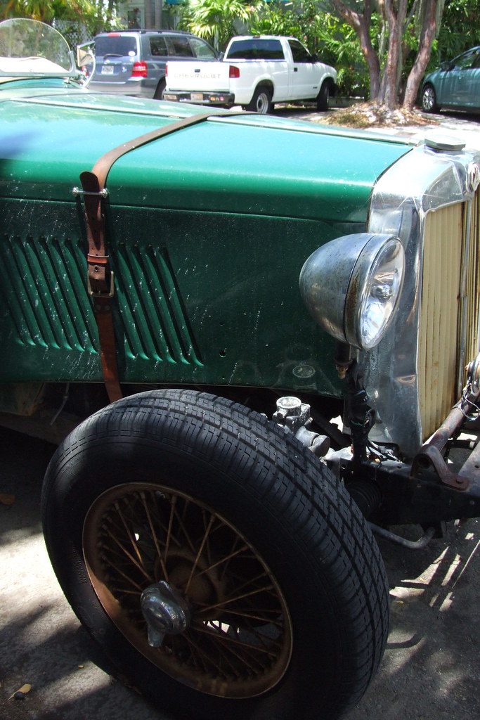 Classic MG Of all things to see in Key West, a classic 193… Flickr