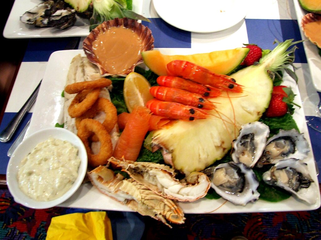 Admiral's Seafood Platter at The Vines, Collegians RFC Wol… Flickr
