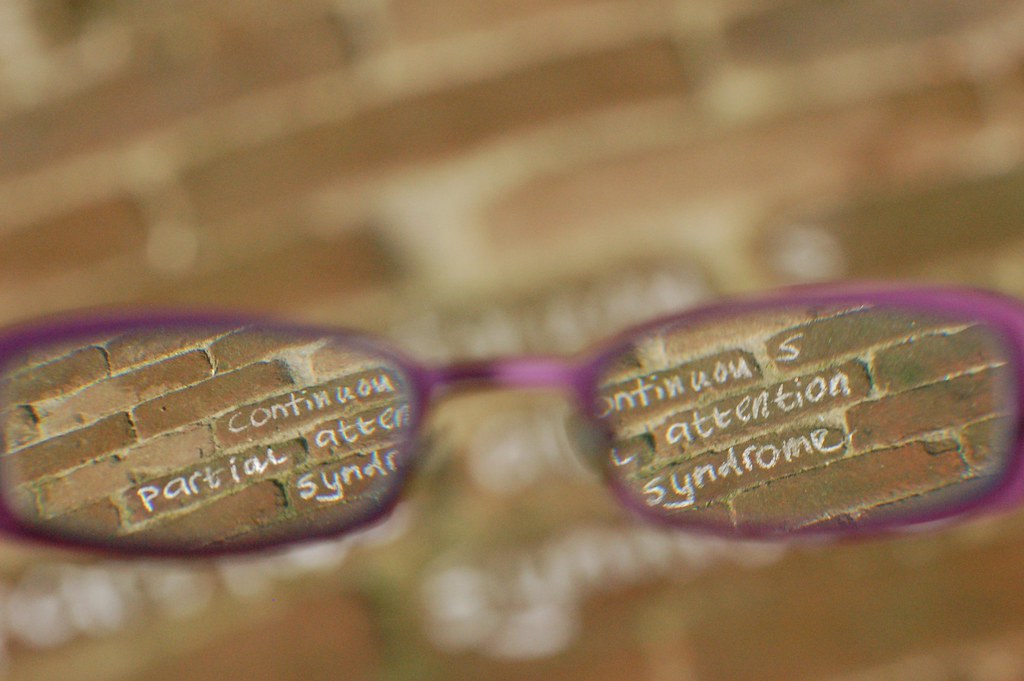 partial attention nusquam est, qui ubique est (Seneca) (He… Flickr