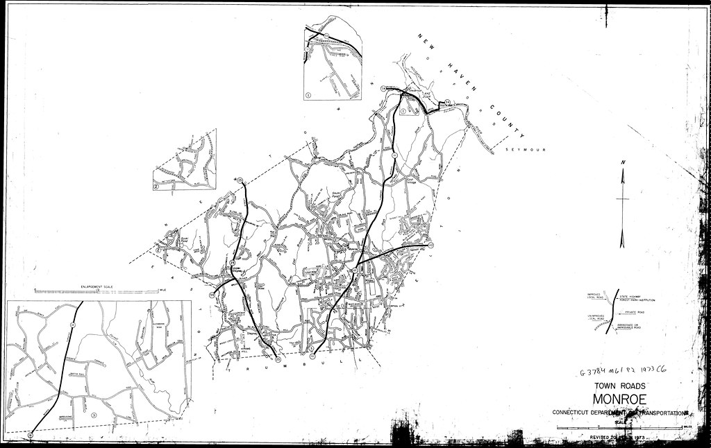 Town roads Monroe/ Connecticut Department of Transportatio… Flickr
