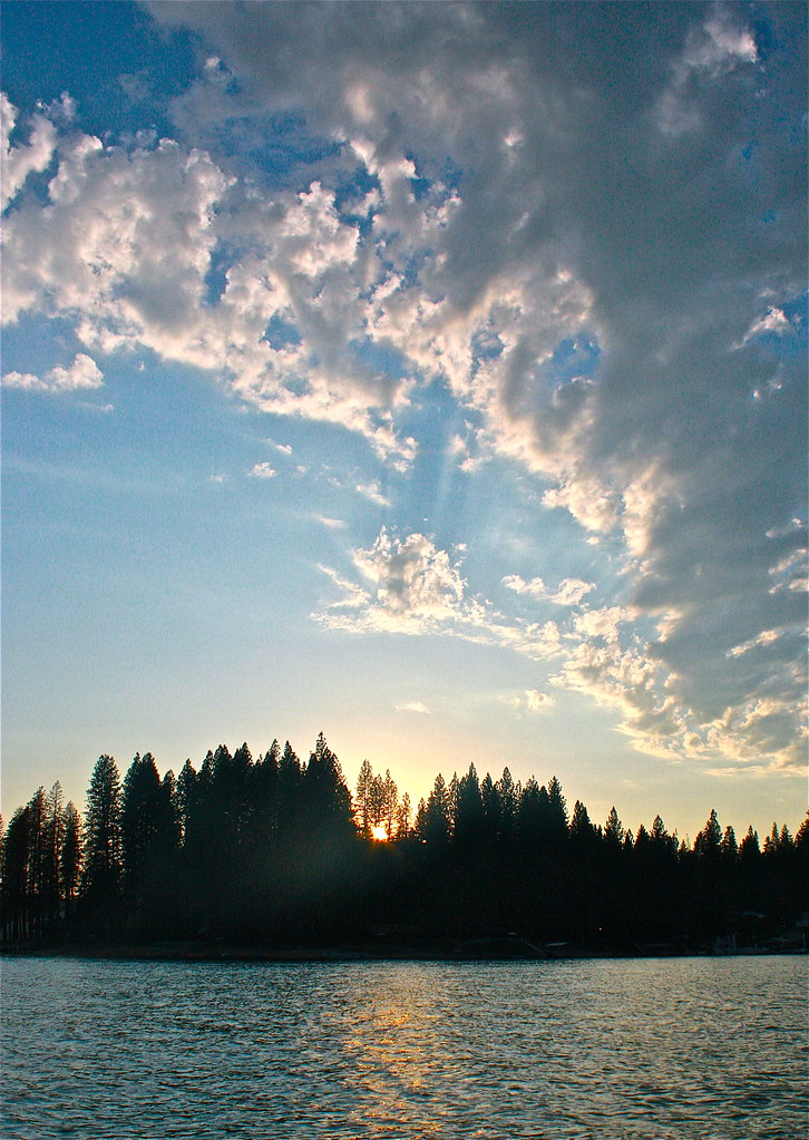 Willow Cove Sunset at Bass Lake ptjerrild Flickr