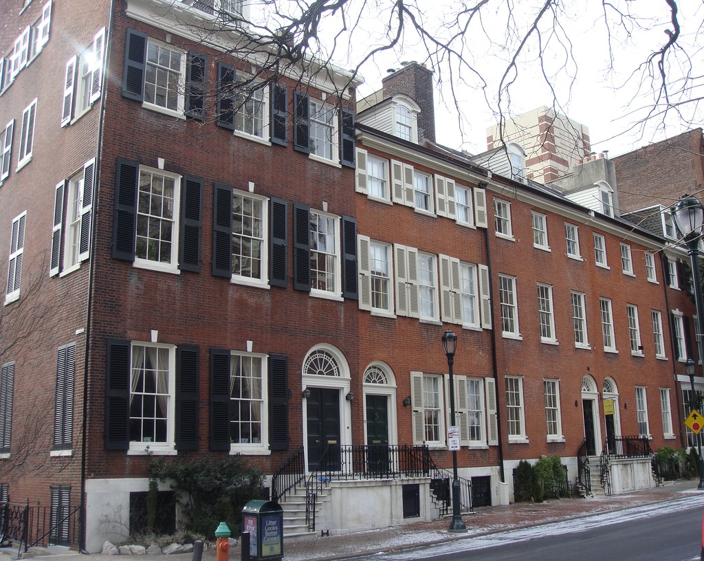 Row Houses Philly amanderson2 Flickr