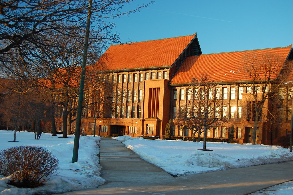 Carl Schurz High School a photo on Flickriver