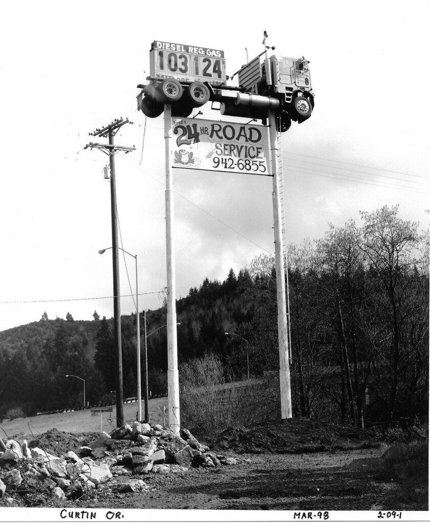 Diesel & Gas prices WANTED! Gas station attendant with hig… Flickr
