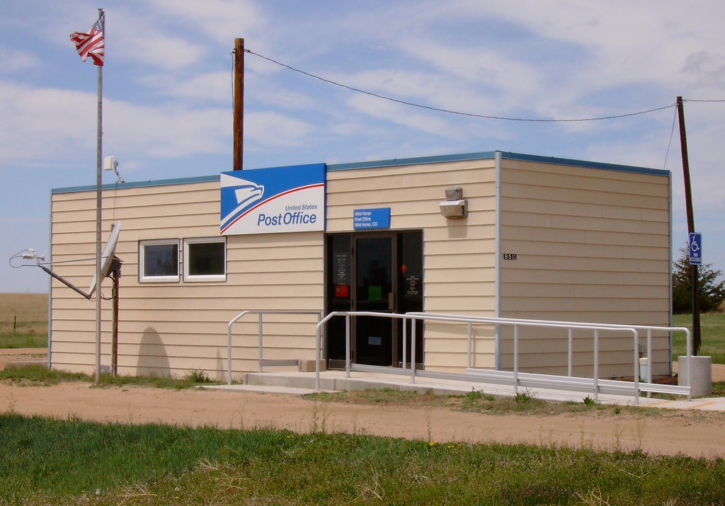 Post Office 80862 (Wild Horse, Colorado) Wild Horse is a t… Flickr