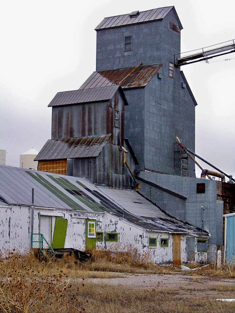 Grain Elevator Lusk, Wyoming The north side where where … Flickr
