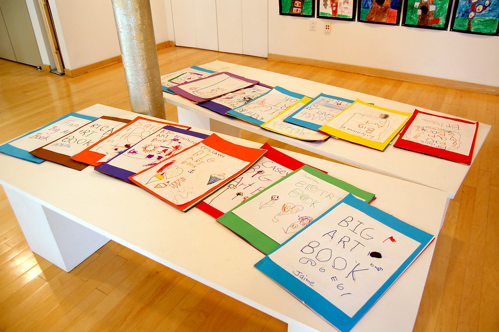 "Big Art Books" by Kirkbride Elementary Big Art Books Kirk… Flickr