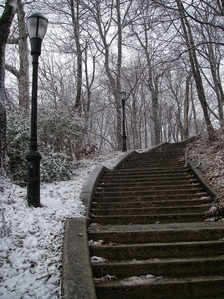 Crocheron Park Steps leading up to Crocheron Park, in Quee… Flickr