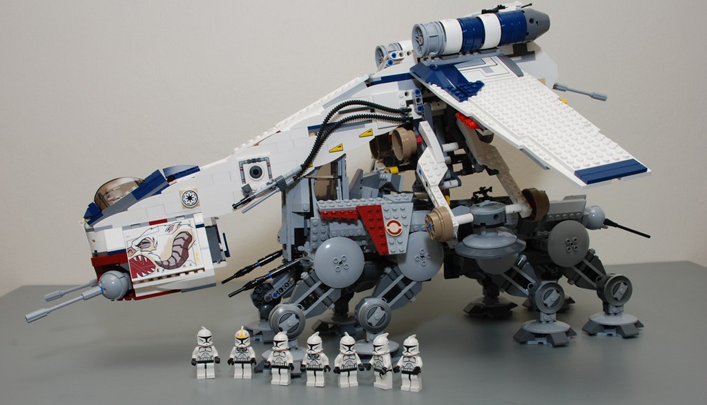 Star Wars Lego 10195 Republic Dropship with ATOT a photo on Flickriver