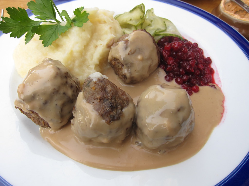 Moose Meatballs Just had to do it! Swedish moose meatballs… Flickr