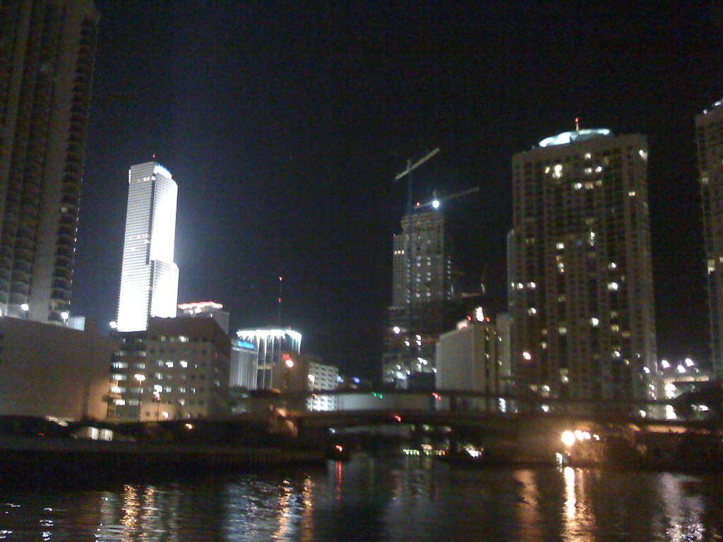 Miami Boating at Night Ines HegedusGarcia Flickr