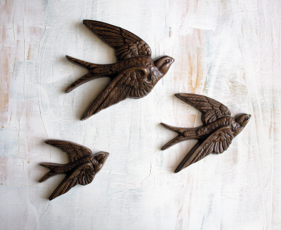 Three Little Birds Vintage Burwood Plaques Heather Flickr