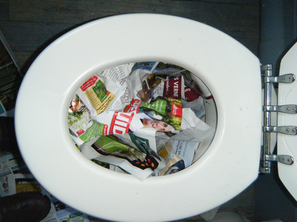 Installation art I heard strange noises coming from the ba… Flickr