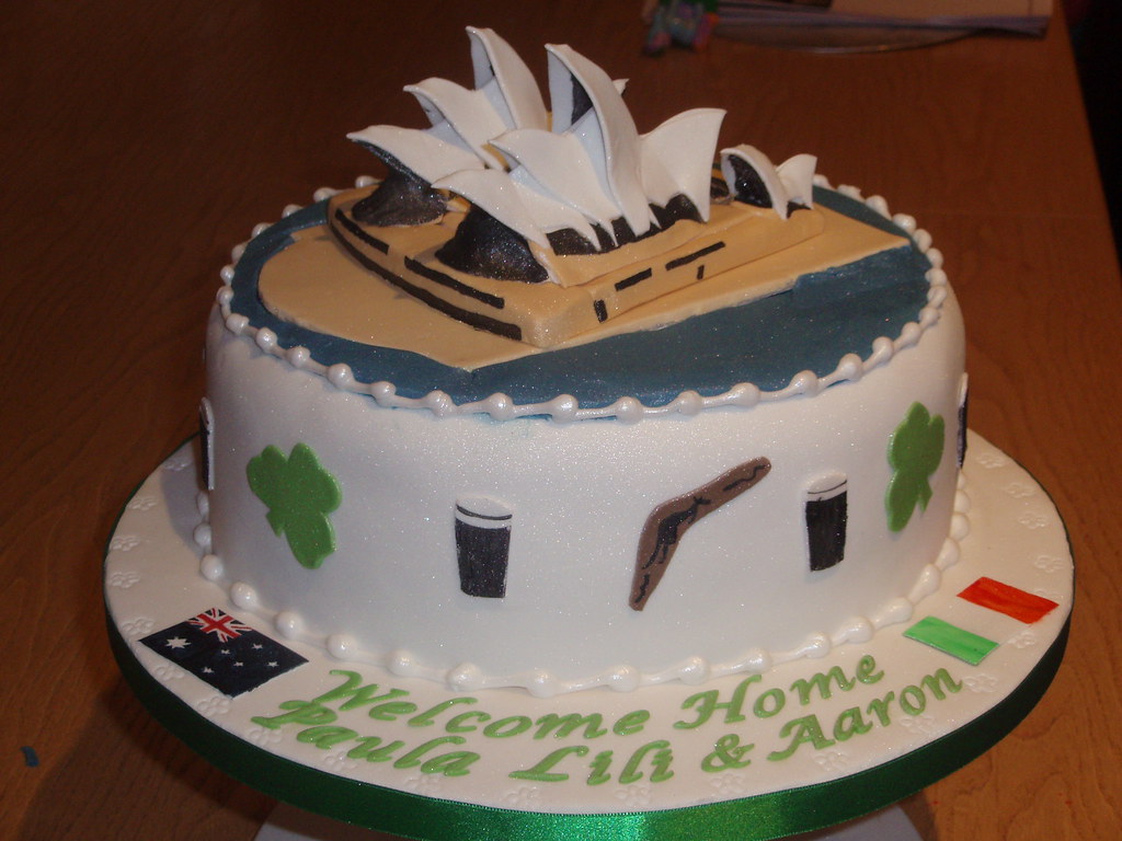 Sydney Opera House cake with an Irish connection This is m… Flickr