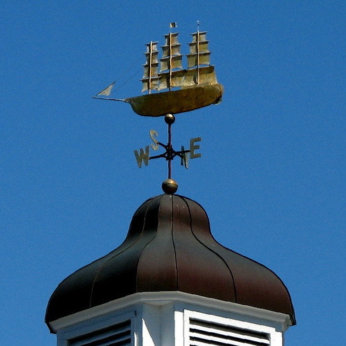three.masted • weathervane Damariscotta, Maine USA • Seen … Flickr