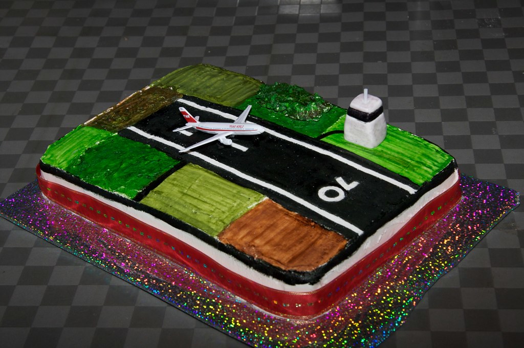 Airport Cake Cake for 70th Birthday Sheona Tucker Flickr