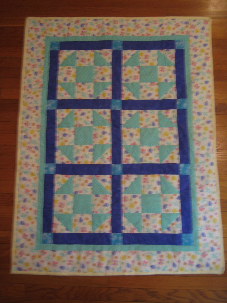 baby quilt for charity mepustejovsky Flickr