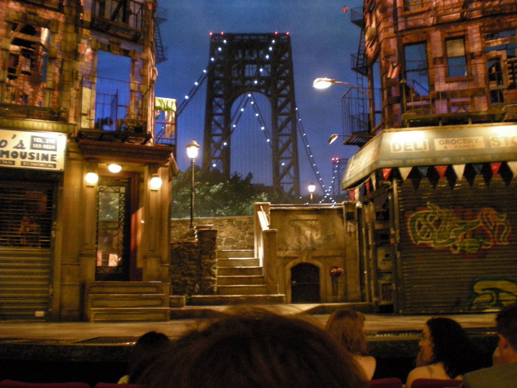 "In the Heights" Set The stage and set for the Broadway mu… Flickr