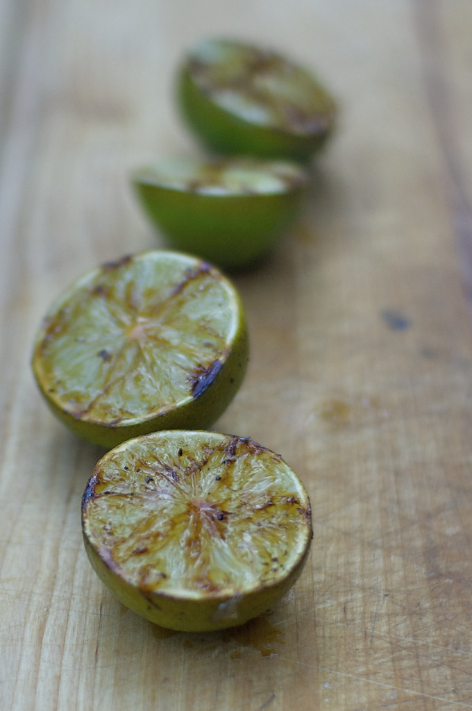 Grilled limes Curt McAdams Flickr