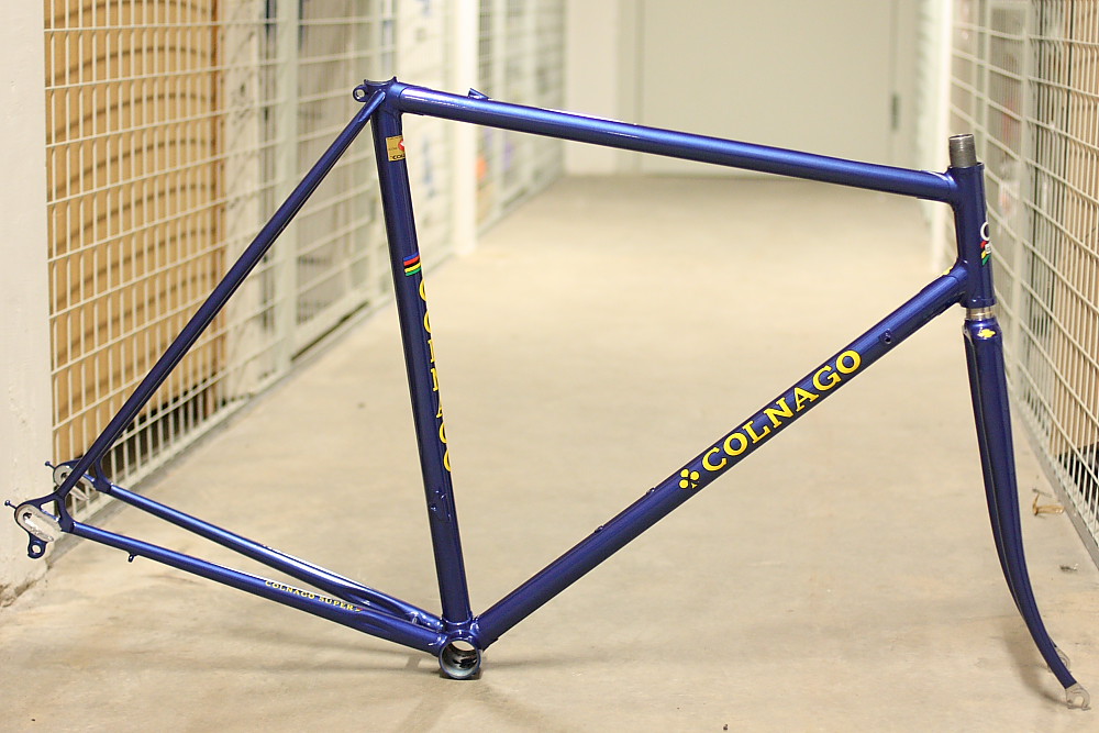 Colnago Super Columbus SL tubing. Late 70s. "Modernized" a… Flickr