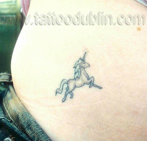 Small Unicorn Tattoo Small Unicorn Tattoo By Dublin Irelan Flickr
