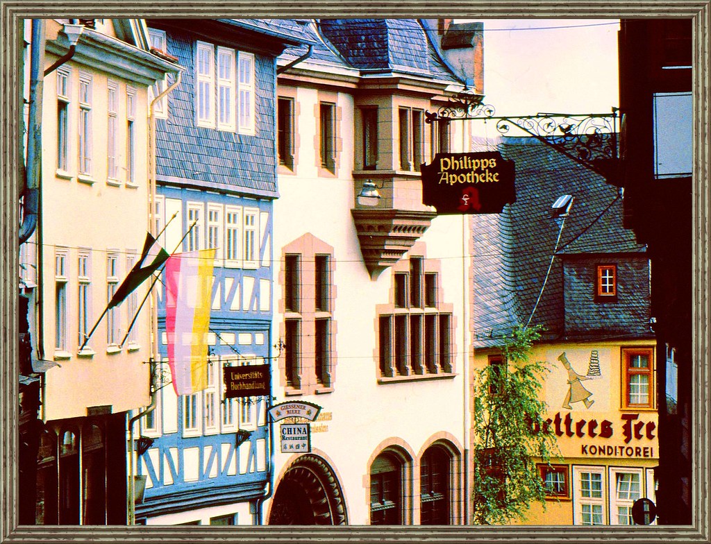 Old Town Marburg This is my beautiful hometown Marburg in … Flickr