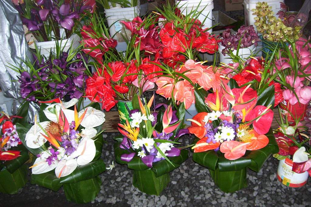 Hilo Farmers Market More tropical cut flowers for sale dis… Flickr
