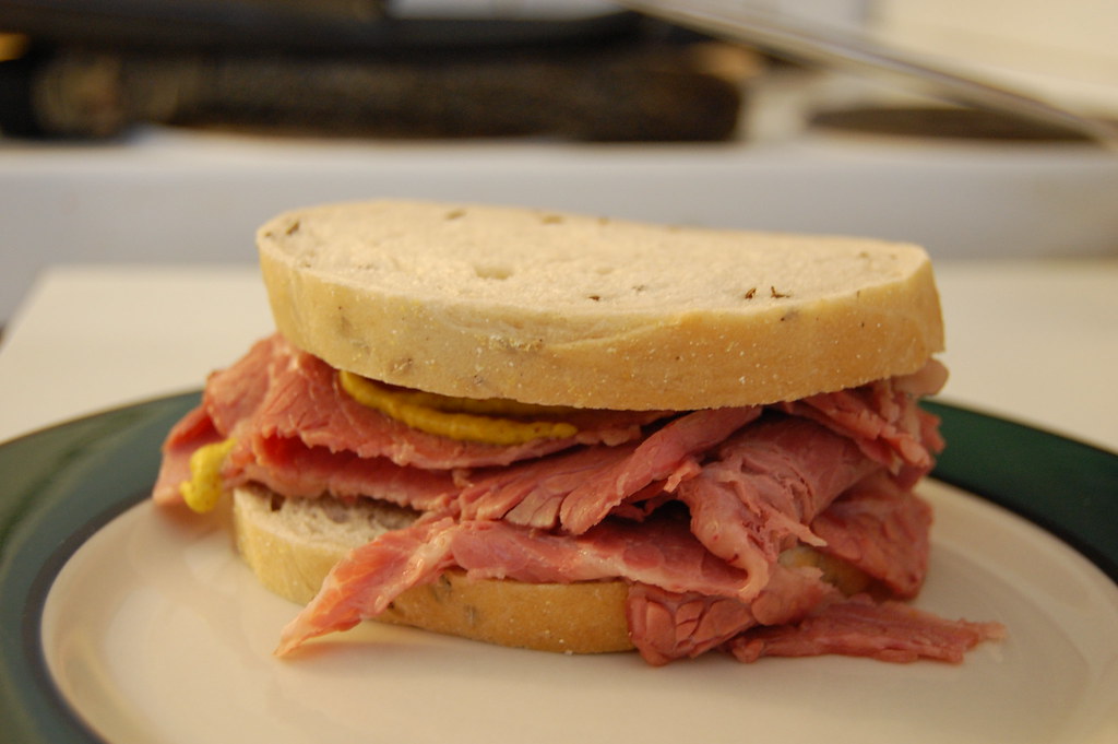 corned beef From Vienna. Bread from Pincus. stu_spivack Flickr