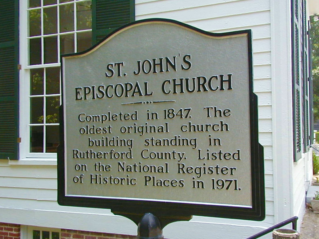 St. John's Episcopal Church, Rutherfordton, NC, historic m… Flickr