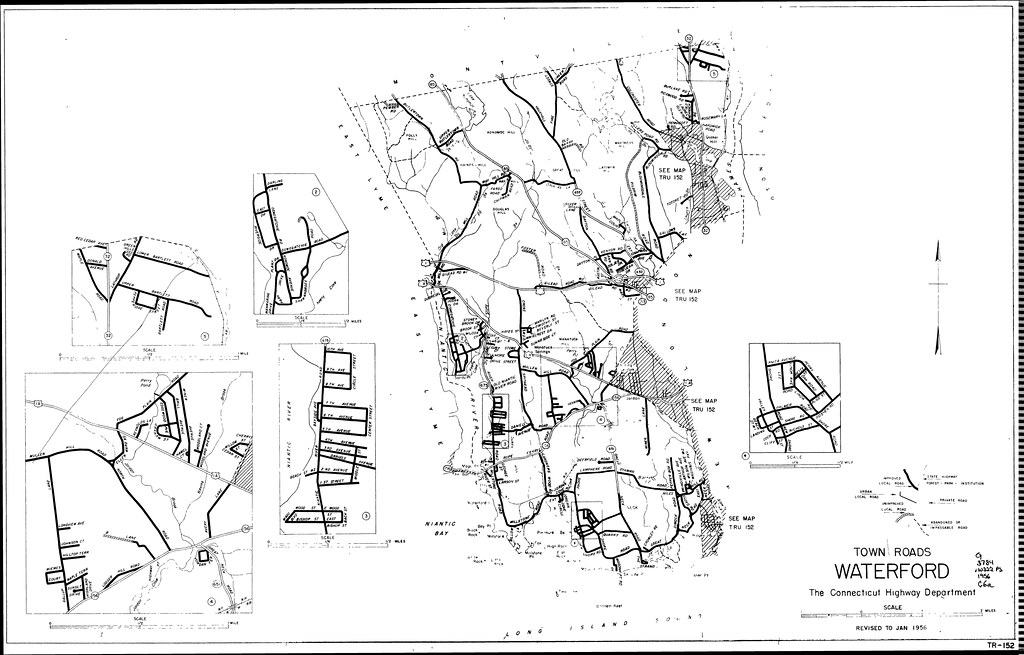 Town roads,Waterford/The Connecticut Department of Transpo… Flickr