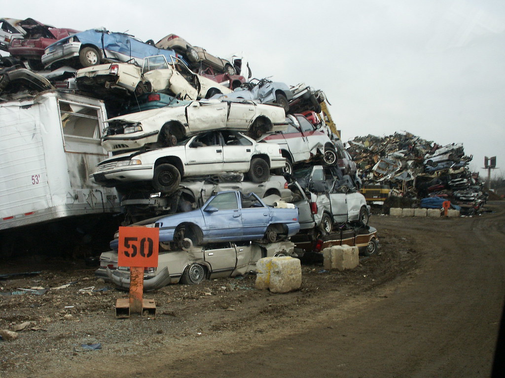 OmniSource steel recycling, Fort Wayne, Indiana photo by B… Wes