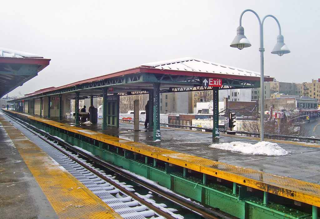 Burnside Avenue station south view Looking south down the … Flickr