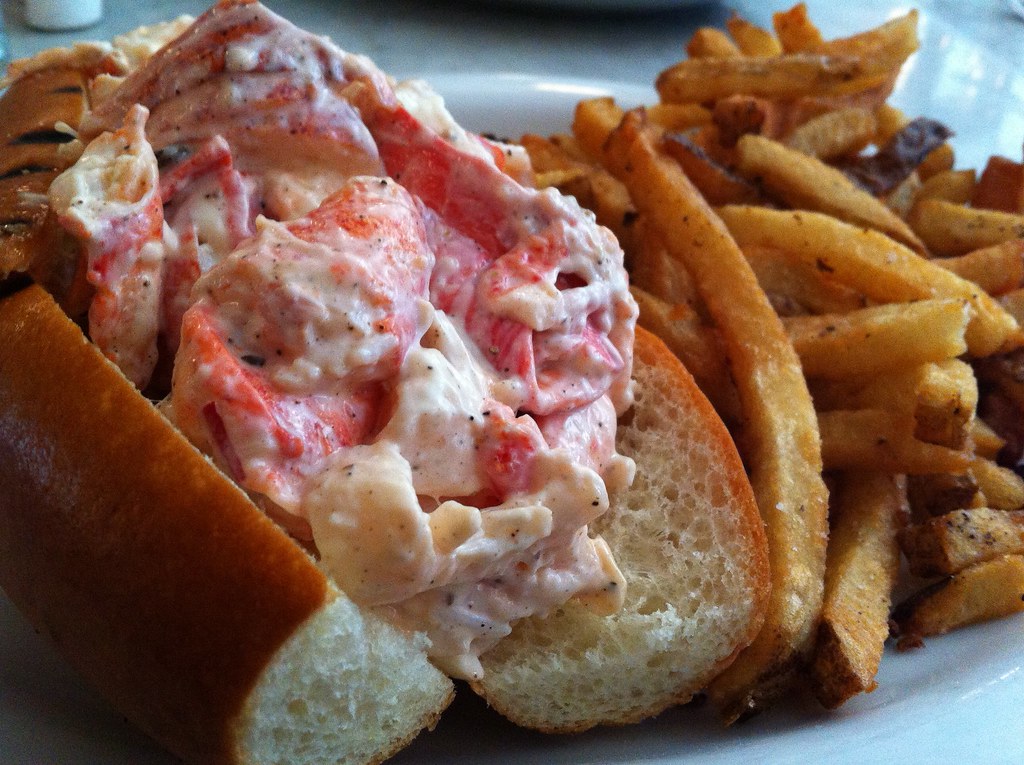 Lobster Roll (cold) from Neptune Oyster in Boston's North … Arnold